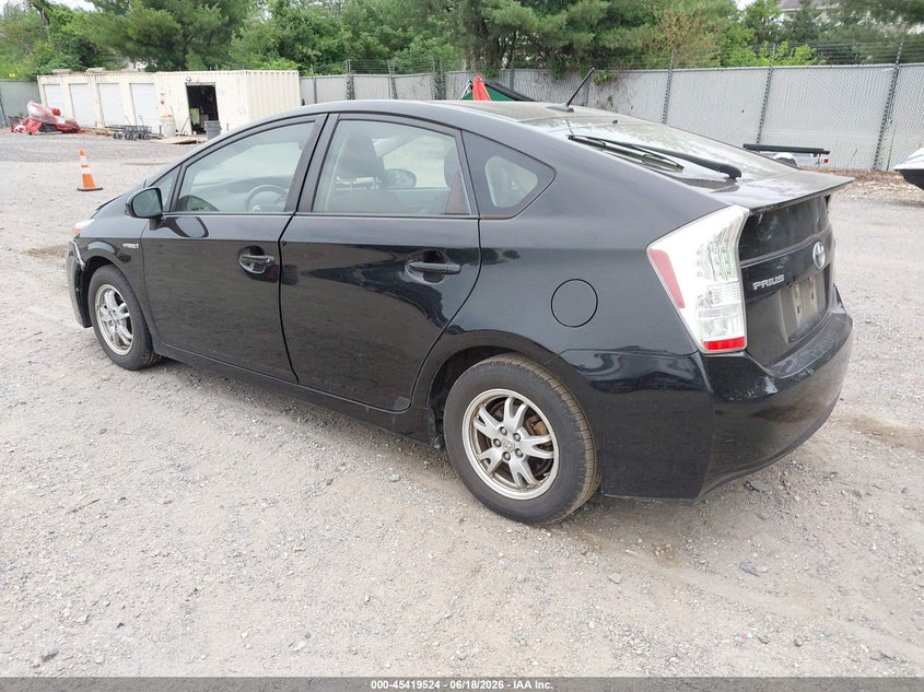 2011 TOYOTA PRIUS HATCHBACK 1.8L I-4 DOHC, VVT, 98HP