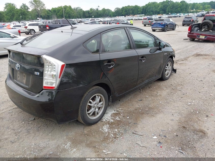 2011 TOYOTA PRIUS HATCHBACK 1.8L I-4 DOHC, VVT, 98HP