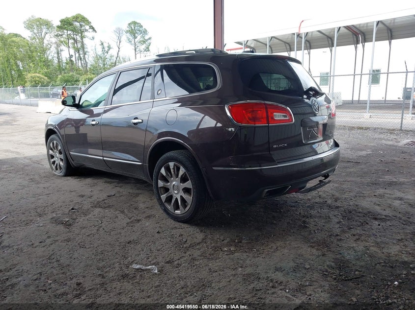 Vin: 5gakvbkd8hj244685, lot: 45917601, buick enclave leather 20173