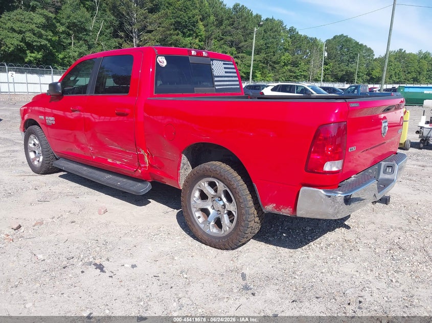 Vin: 1c6rr7tt1ls106470, lot: 45917627, ram 1500 classic slt  4x4 6'4 box 20203