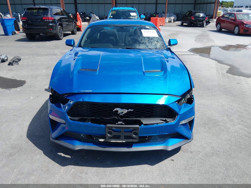VIN 1FA6P8TH8L5146181 2020 FORD MUSTANG ECOBOOST FASTBACK
