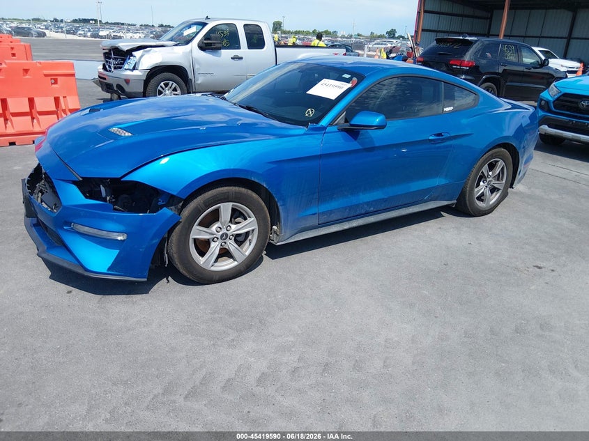 VIN 1FA6P8TH8L5146181 2020 FORD MUSTANG ECOBOOST FASTBACK