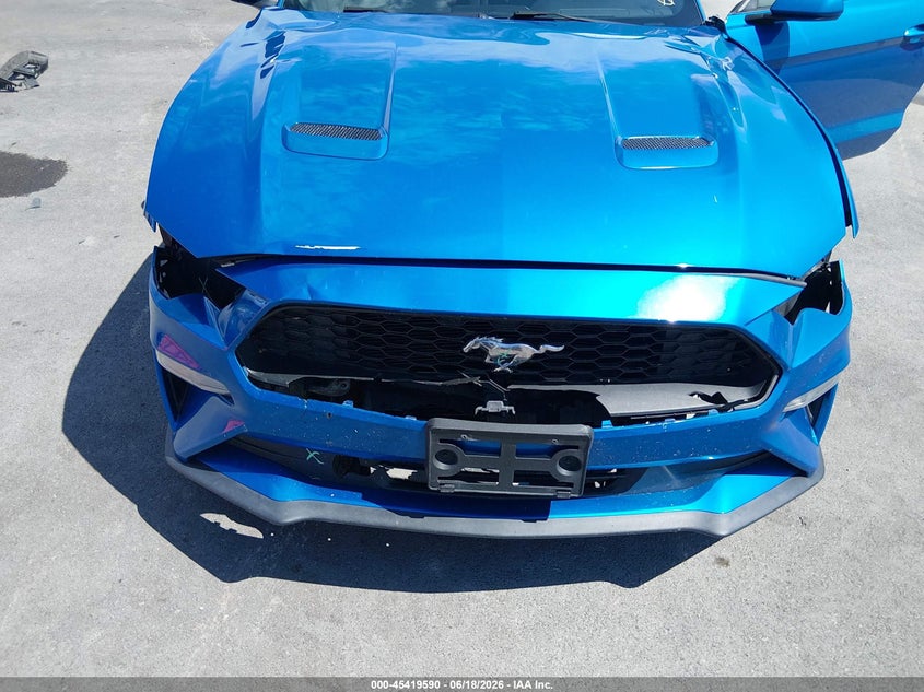 VIN 1FA6P8TH8L5146181 2020 FORD MUSTANG ECOBOOST FASTBACK