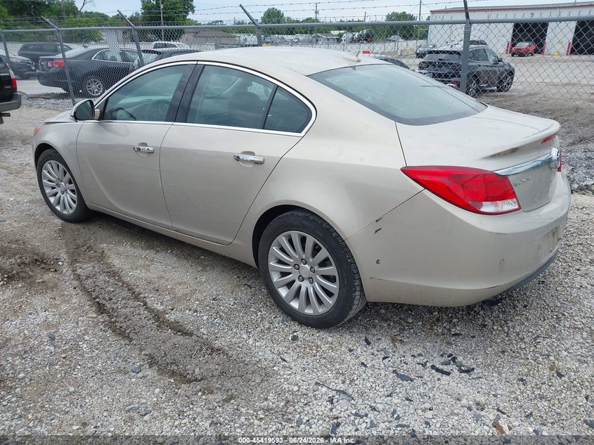 Vin: 2g4gs5ek3c9209786, lot: 45917644, buick regal premium 1 20123