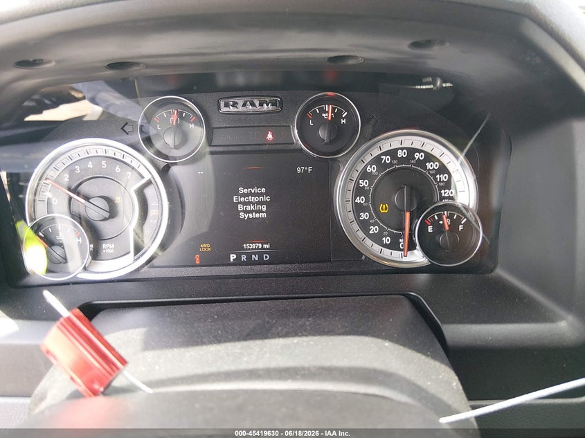 2019 RAM 1500 TRUCK 3.6L V-6 DOHC, VVT, 305HP