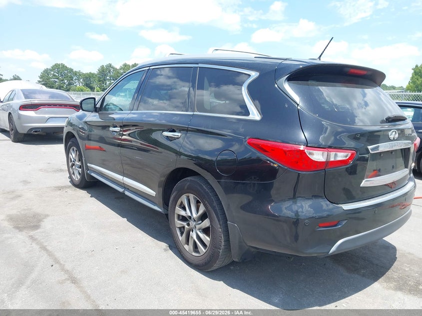 Vin: 5n1al0mm3ec516931, lot: 45917706, infiniti qx60 20143
