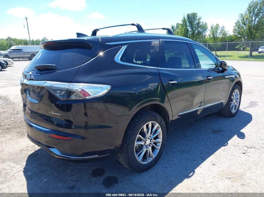 Vin: 5gaevckw3nj193676, lot: 45917714, buick enclave awd avenir 20224