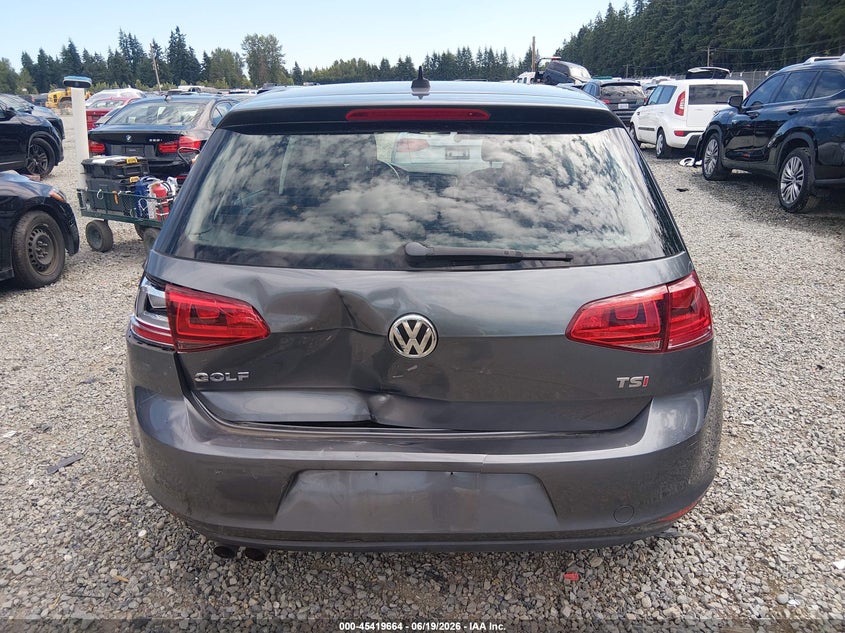 2017 VOLKSWAGEN GOLF TSI S 4-DOOR/TSI SE 4-DOOR/TSI SEL 4-DOOR/TSI WOLFSBURG EDITION 4-DOOR — Photo 16