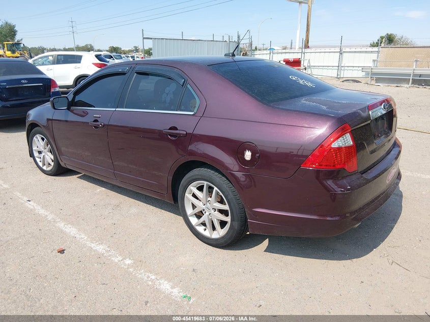 Vin: 3fahp0jg7cr303538, lot: 45917734, ford fusion sel 20123