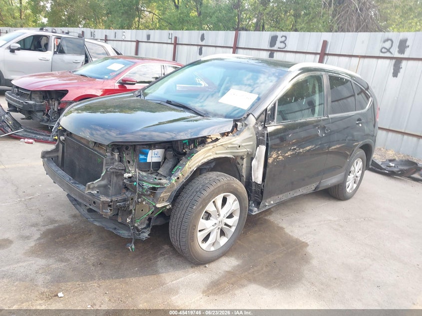 2013 Honda Cr-V Ex-L 2HKRM4H76DH653526 photo 1