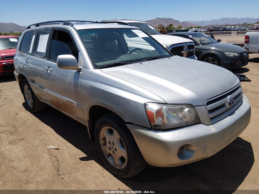 2007 TOYOTA HIGHLANDER LIMITED W/3RD ROW