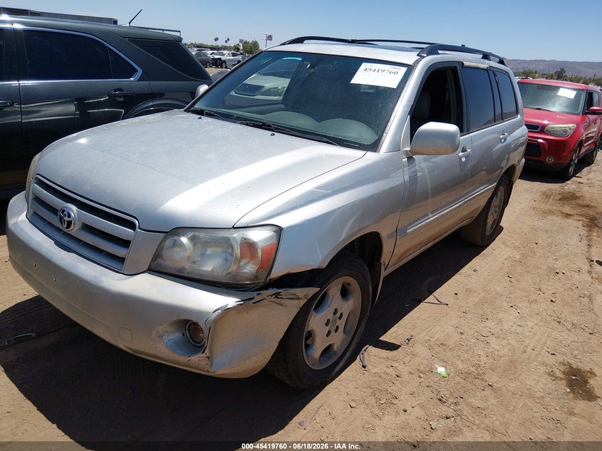 2007 Toyota Highlander Limited W/3rd Row JTEDP21A770147616 photo 1