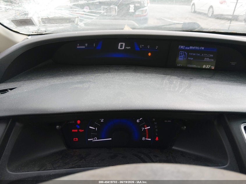 2014 HONDA CIVIC SEDAN 1.8L I-4 VVT, 143HP