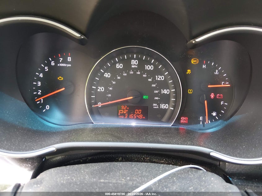 2014 KIA SORENTO auction photo 7