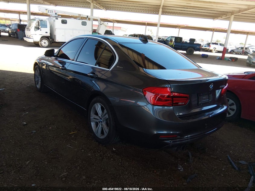 Vin: wba8e1c59ja762785, lot: 45917873, bmw 330e iperformance 20183