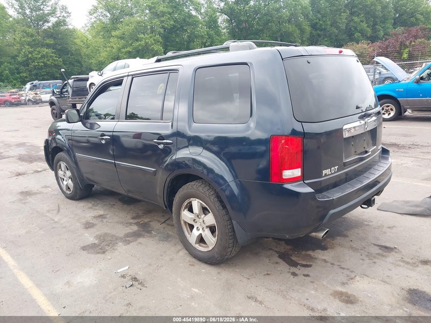 Vin: 5fnyf4h54bb052356, lot: 45917942, honda pilot ex-l 20113