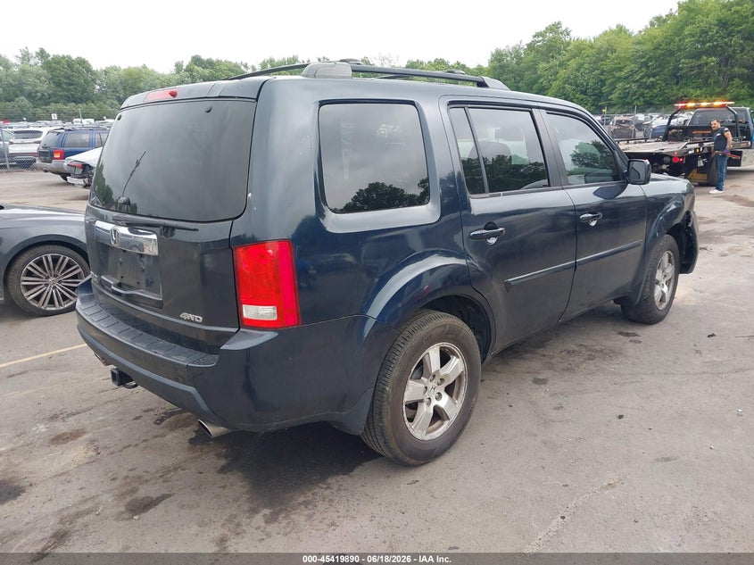 Vin: 5fnyf4h54bb052356, lot: 45917942, honda pilot ex-l 20114