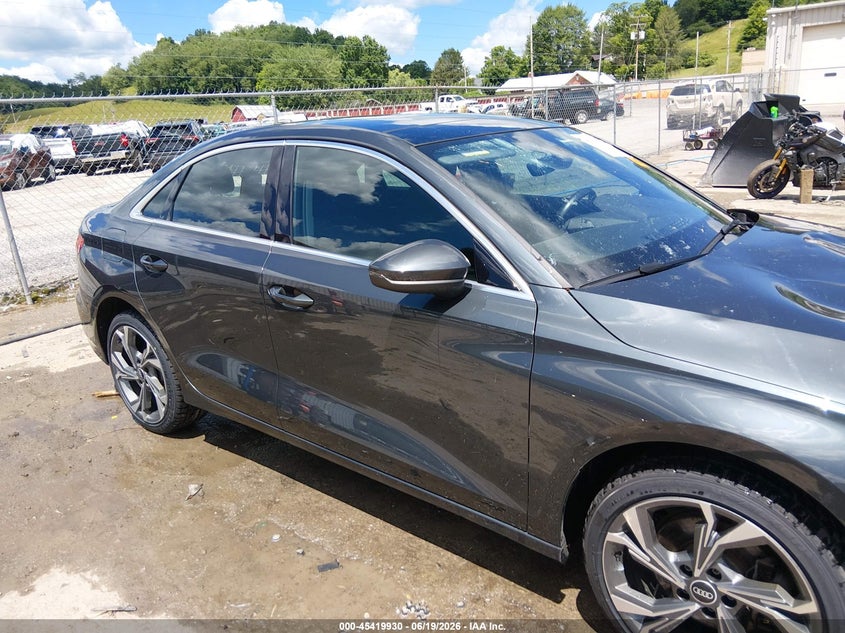 2022 Audi A3 Premium 40 Tfsi Quattro S Tronic VIN: WAUGUDGY0NA018079 Lot: 45419930