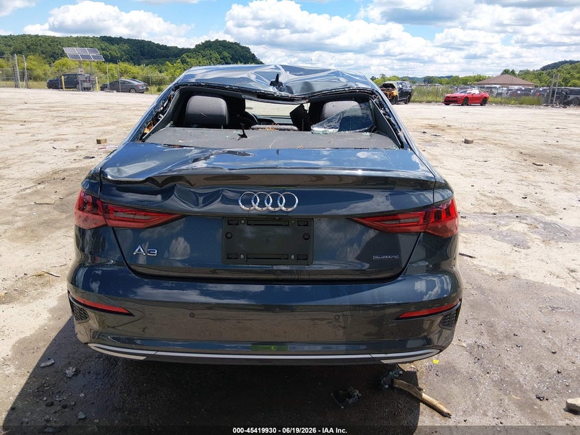 2022 Audi A3 Premium 40 Tfsi Quattro S Tronic VIN: WAUGUDGY0NA018079 Lot: 45419930