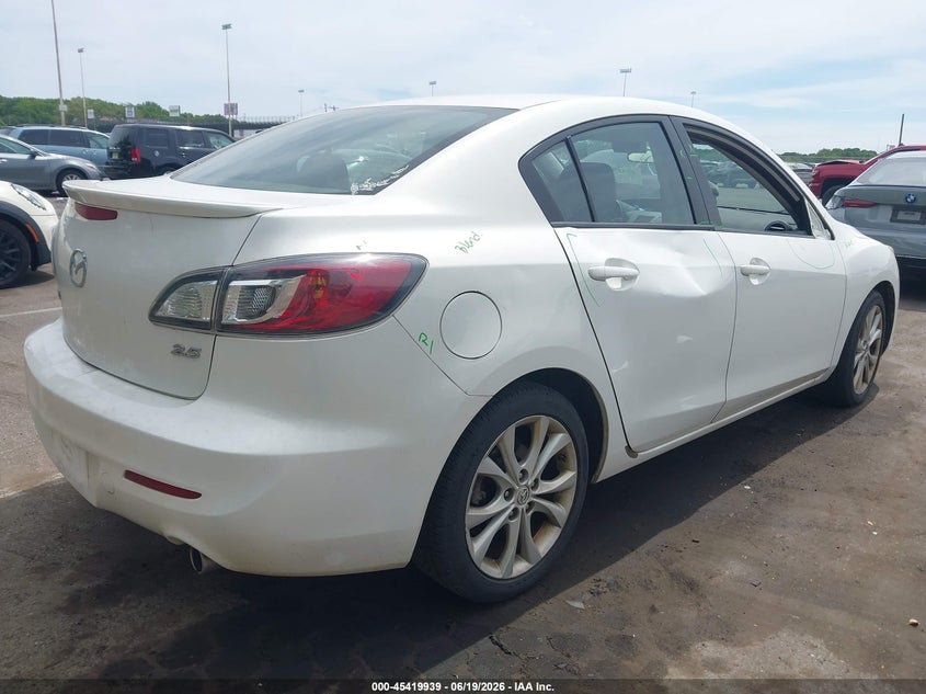 Vin: jm1bl1w64b1401789, lot: 45917990, mazda mazda3 s grand touring 20114