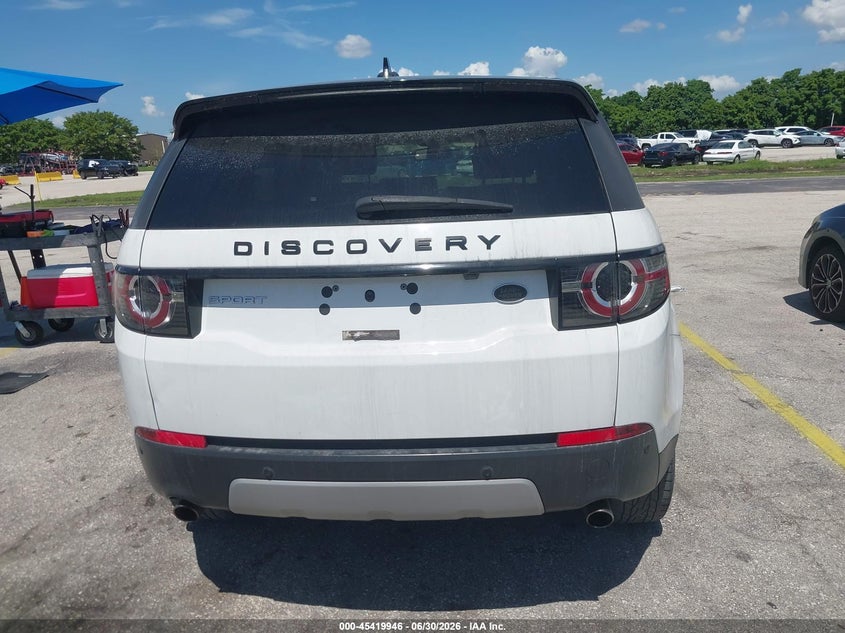 2016 Land Rover Discovery Sport Hse VIN: SALCR2BG4GH596985 Lot: 45419946
