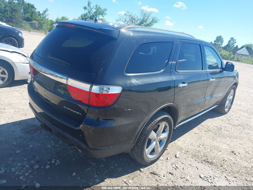 Vin: 1d4se5gt7bc699221, lot: 45918007, dodge durango citadel 20114