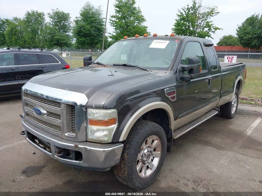 2008 Ford Super Duty F-350 Srw Lariat 1FTWX31R38EA35618 photo 1