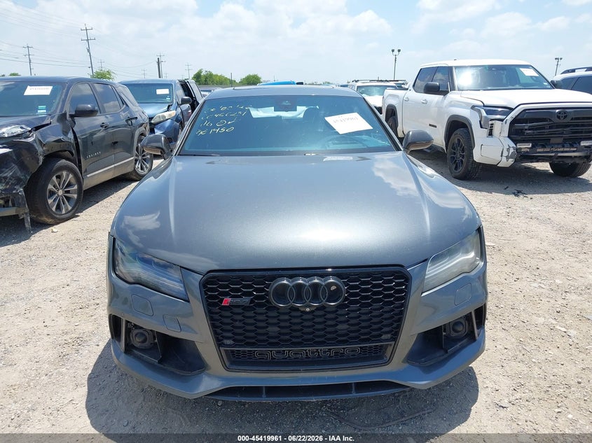 2014 Audi Rs 7 4.0T Prestige VIN: WUAW2AFC8EN901450 Lot: 45419961