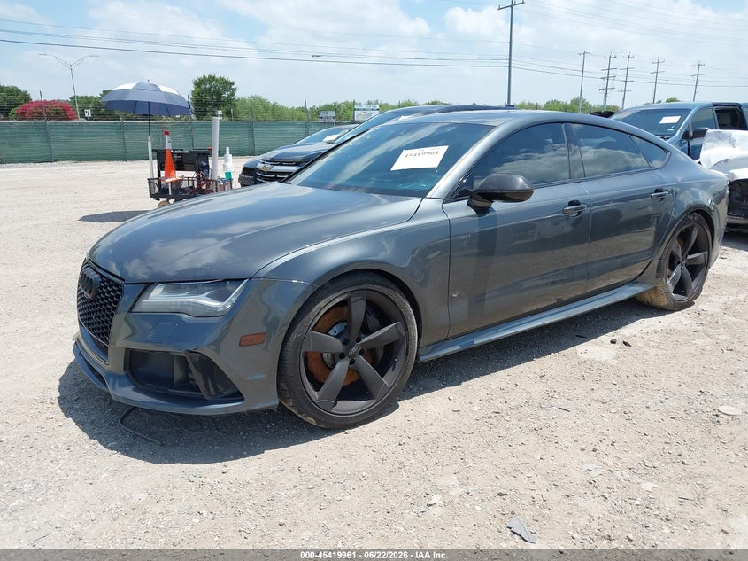 Vin: wuaw2afc8en901450, lot: 45918012, audi rs 7 4.0t prestige 20142