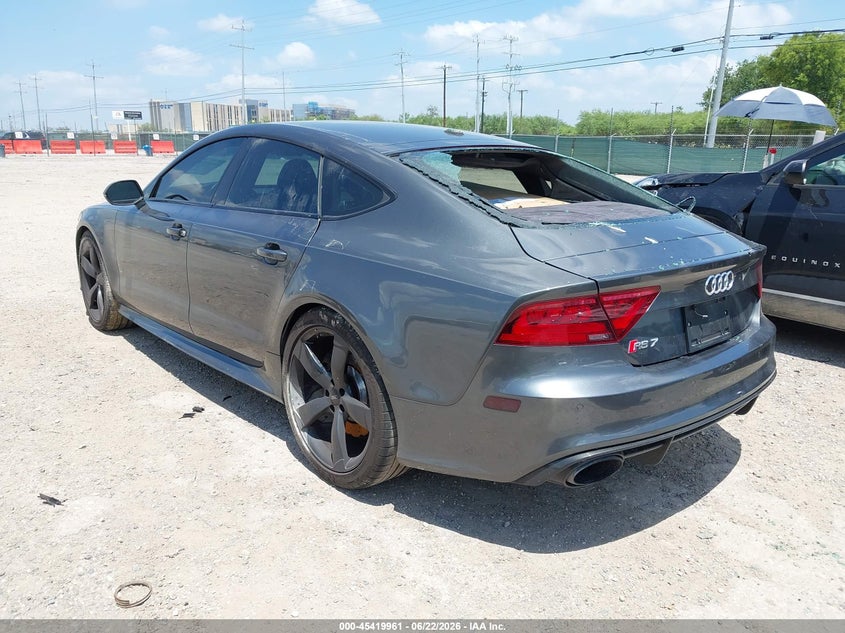 Vin: wuaw2afc8en901450, lot: 45918012, audi rs 7 4.0t prestige 20143