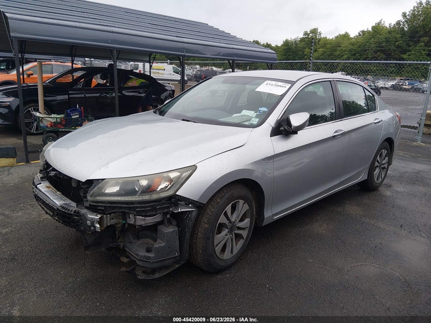 2014 Honda Accord Lx 1HGCR2F36EA129928 photo 1