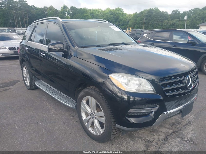 2015 MERCEDES-BENZ ML 350 auction photo 1