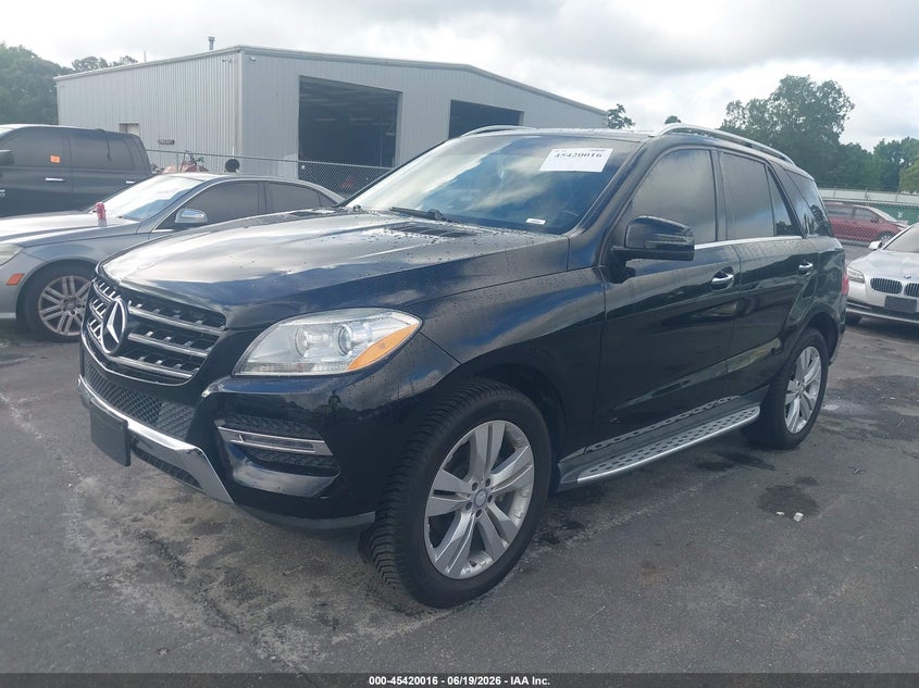 2015 MERCEDES-BENZ ML 350 auction photo 2