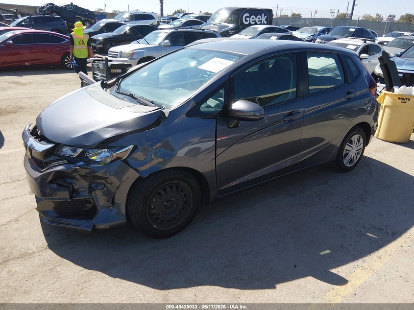 2019 Honda Fit Lx 3HGGK5H47KM720023 photo 1