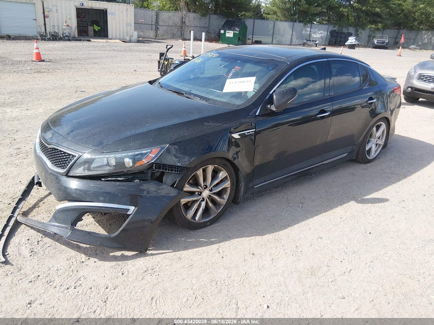 Vin: 5xxgr4a6xfg456609, lot: 45918090, kia optima sxl turbo 20152