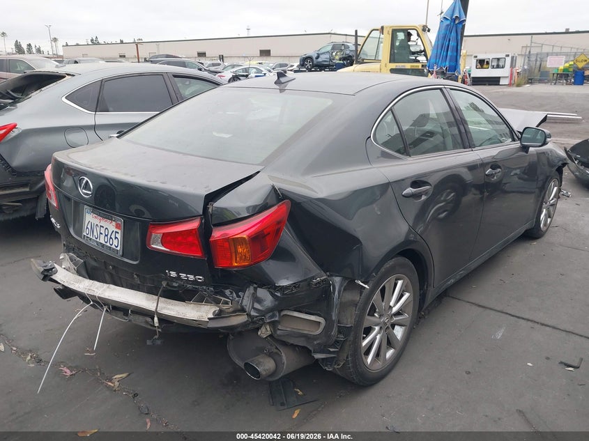 Vin: jthbf5c25a5128688, lot: 45918093, lexus is 250 20104