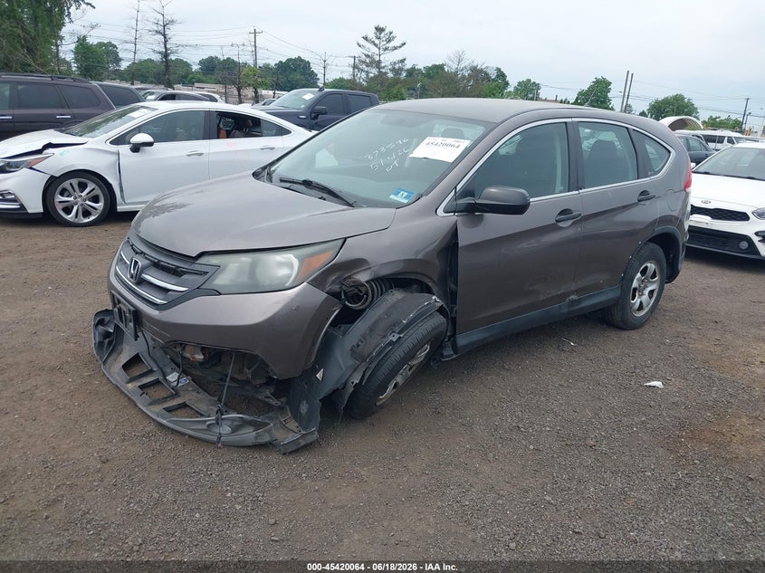 2012 HONDA CR-V auction photo 2