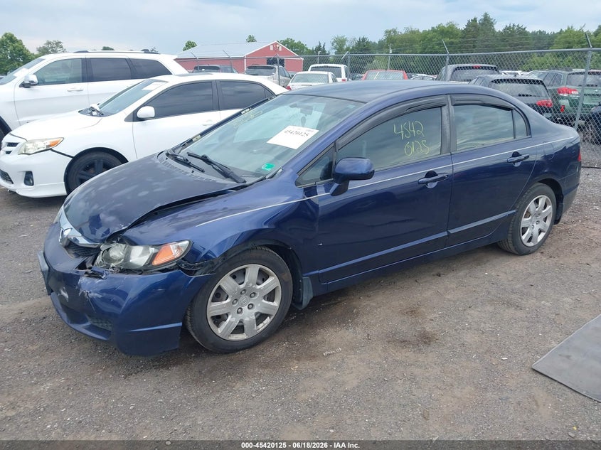 2009 Honda Civic Lx 2HGFA16539H546561 photo 1