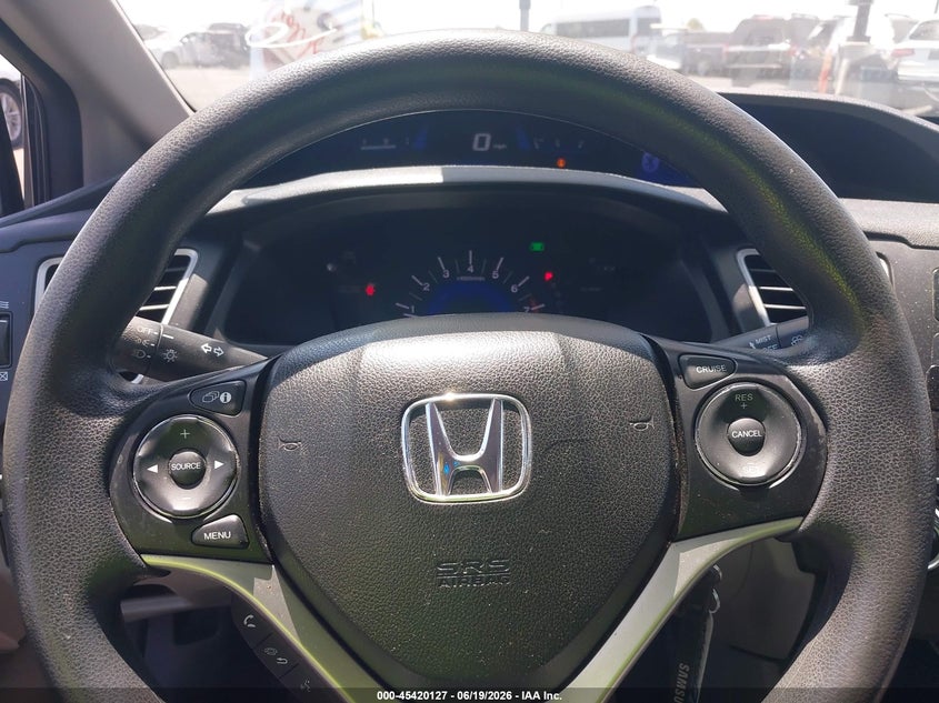 2014 HONDA CIVIC SEDAN 1.8L I-4 VVT, 143HP