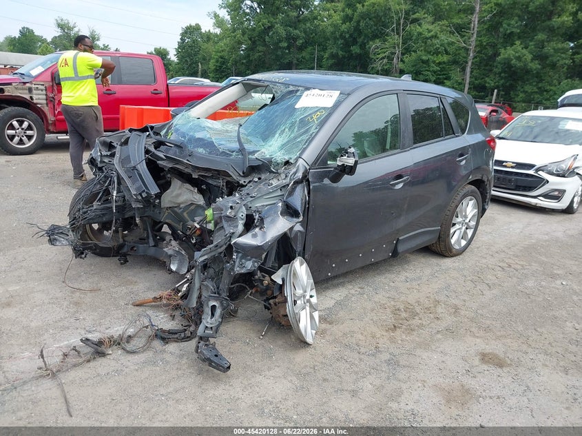 Vin: jm3ke4dy3f0468886, lot: 45918179, mazda cx-5 grand touring 20152
