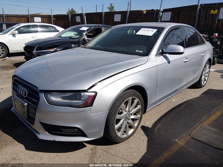 Vin: wauffafl9dn019670, lot: 45918207, audi a4 2.0t premium 20132