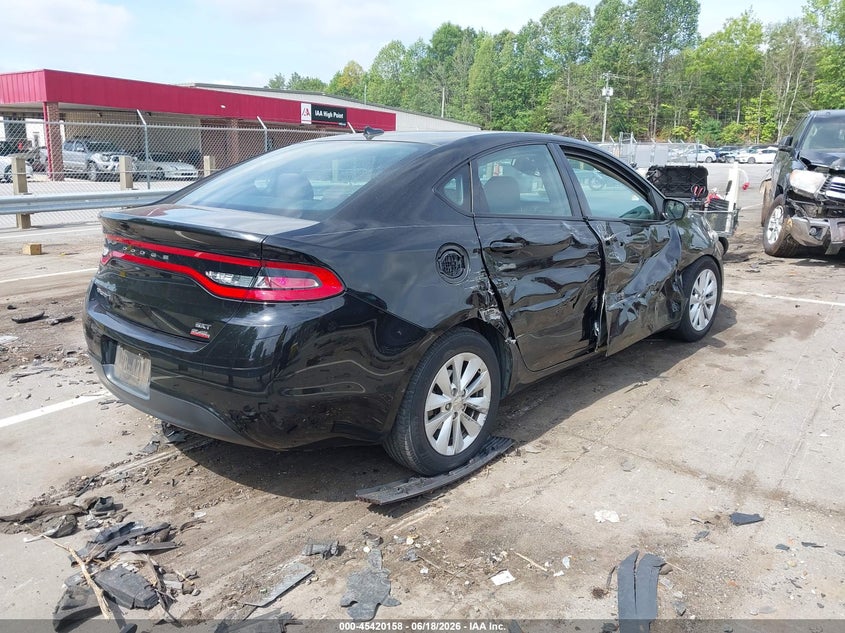 Vin: 1c3cdfbb4ed866940, lot: 45918209, dodge dart sxt 20144