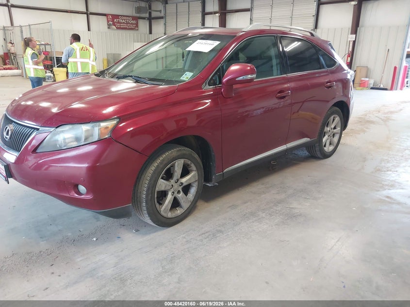Vin: 2t2zk1ba4bc049347, lot: 45918211, lexus rx 350 20112