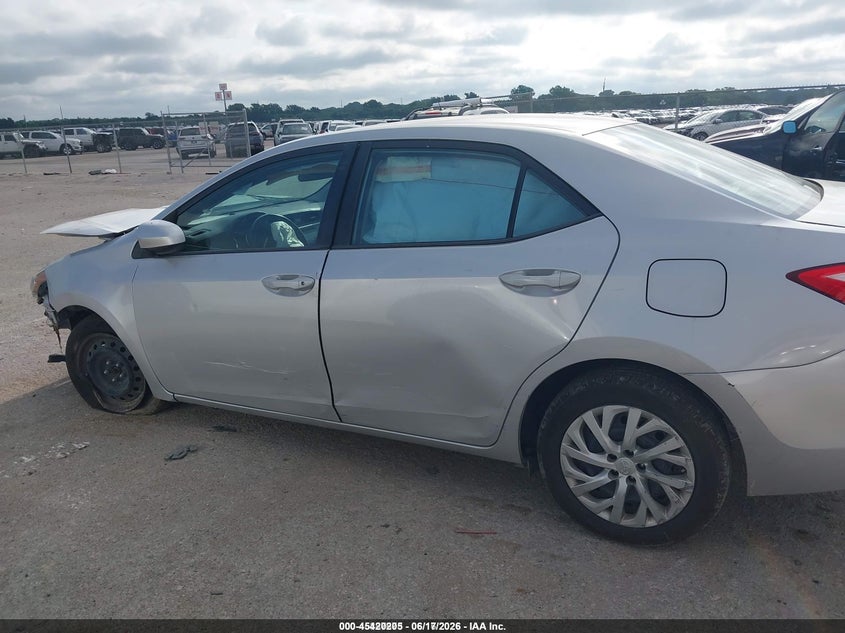 2018 TOYOTA COROLLA SEDAN 1.8L I-4 DOHC, VVT, 132HP