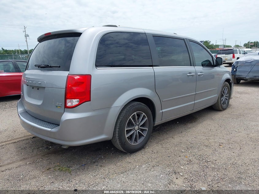 Vin: 2c4rdgcg0hr691139, lot: 45918277, dodge grand caravan sxt 20174