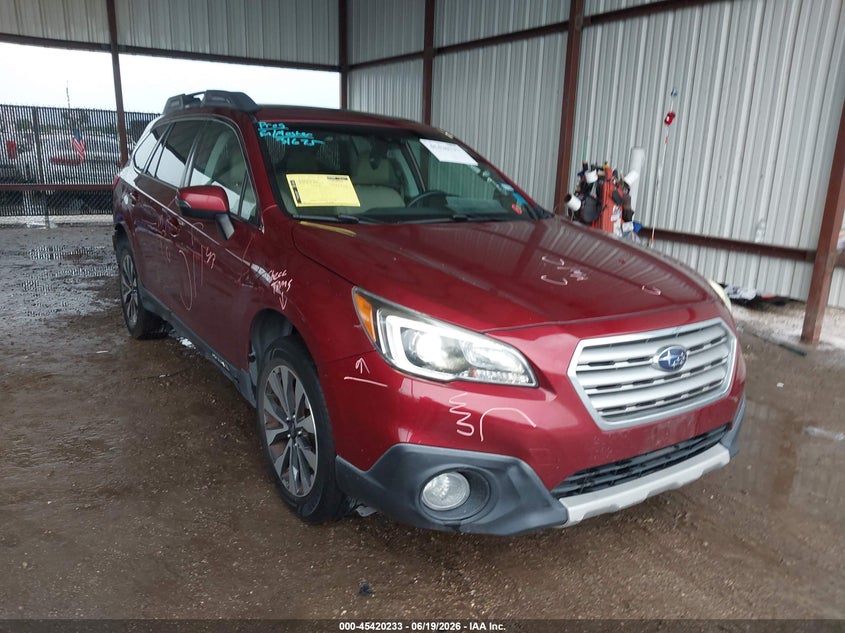 Vin: 4s4bsanc4h3306426, lot: 45918284, subaru outback 2.5i limited 2017 img_1