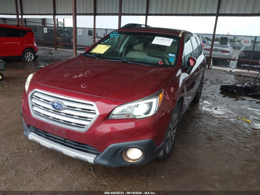 Vin: 4s4bsanc4h3306426, lot: 45918284, subaru outback 2.5i limited 20172