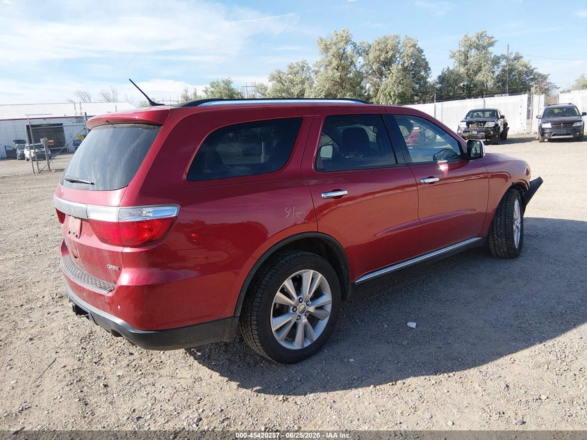 Vin: 1d4se4gt6bc614038, lot: 45918308, dodge durango crew 20114