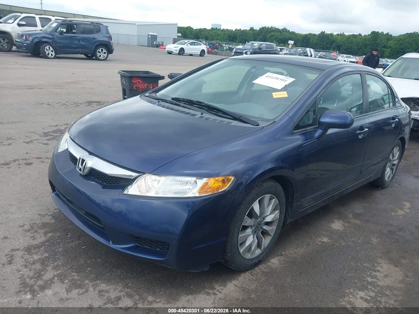 2009 Honda Civic Ex 19XFA16889E045461 photo 1