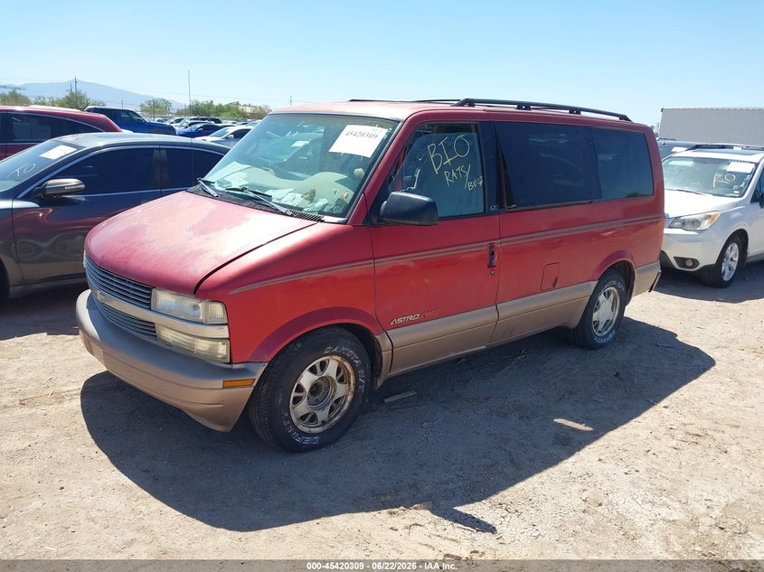 1998 Chevrolet Astro Passenger 1GNEL19W7WB155658 photo 1